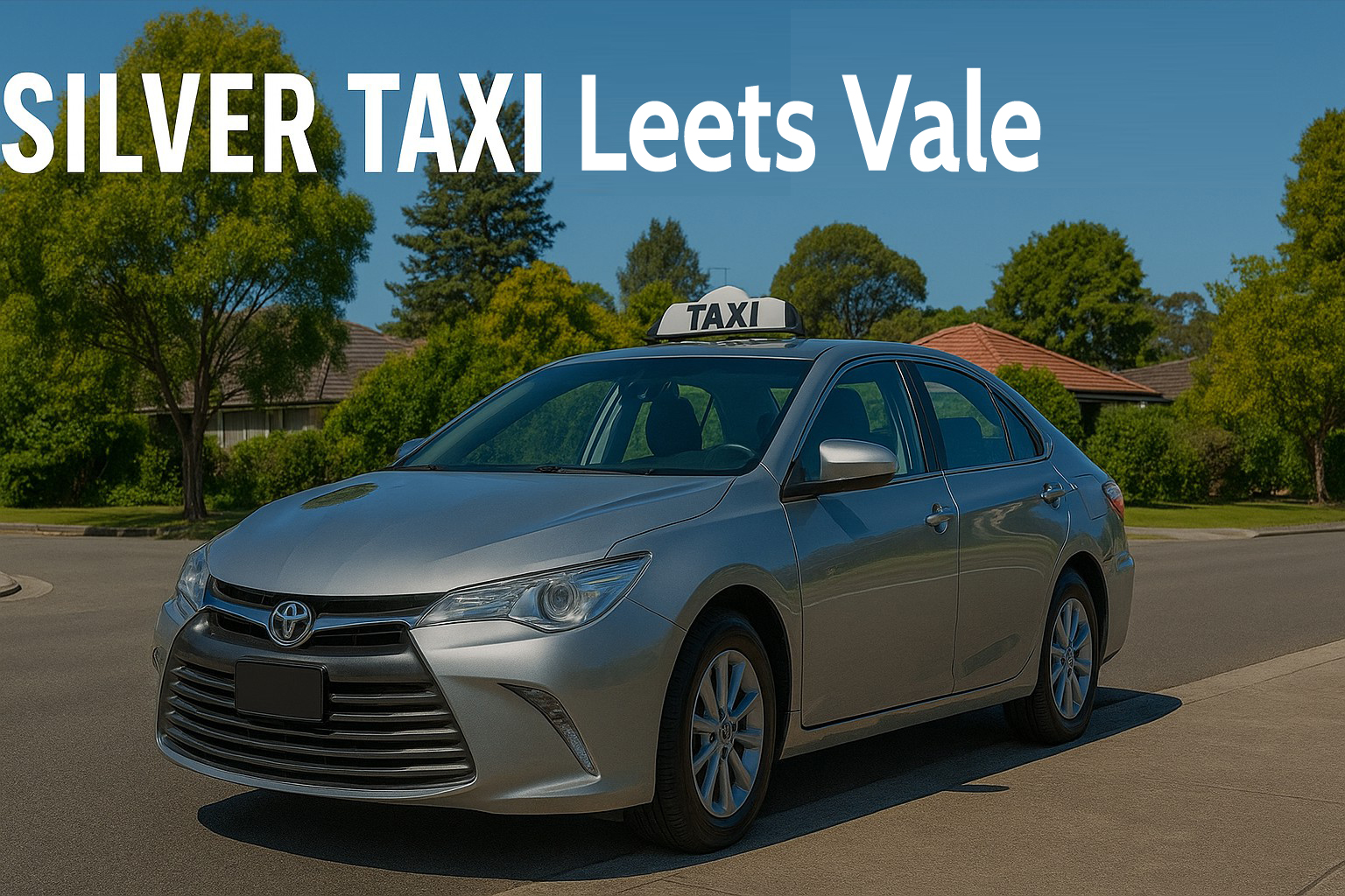 Silver Taxi Leets Vale